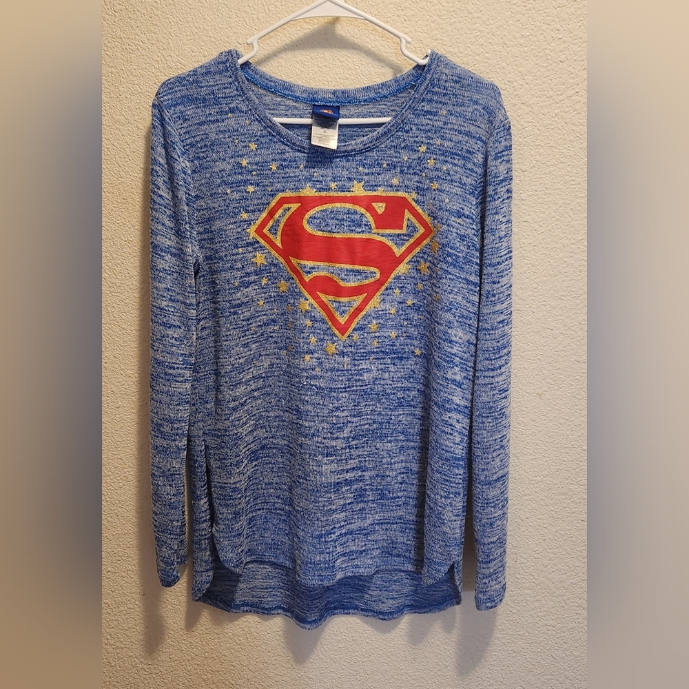 DC Comics Superman Light Weight Pull-Over Sweater